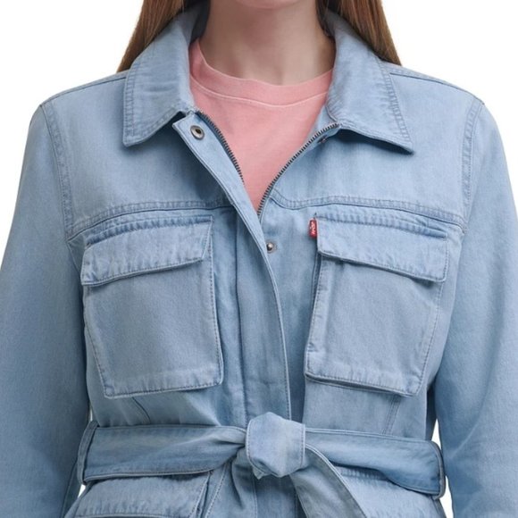 Levi's Denim Shirt Jacket 1X - Picture 5 of 16